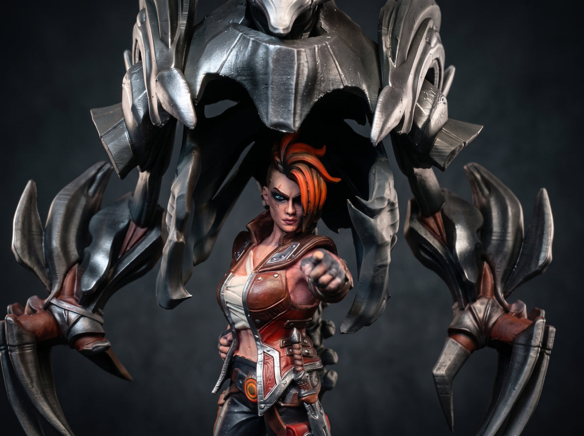 Custom 1-of-1 Statue: "An unlikely pair"